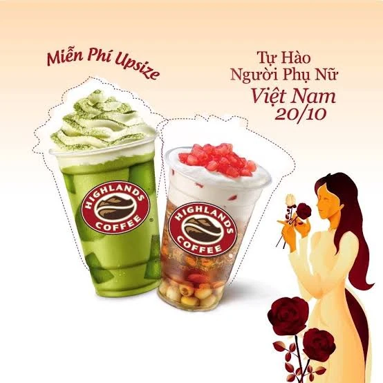 Tự hào người phụ nữ Việt Nam 20/10 — miễn phí upsize theo chương trình